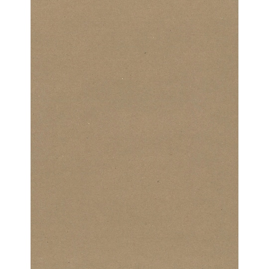 PA Paper&#x2122; Accents 8.5&#x22; x 11&#x22; Natural 2X Heavy 85pt. Chipboard, 25 Sheets